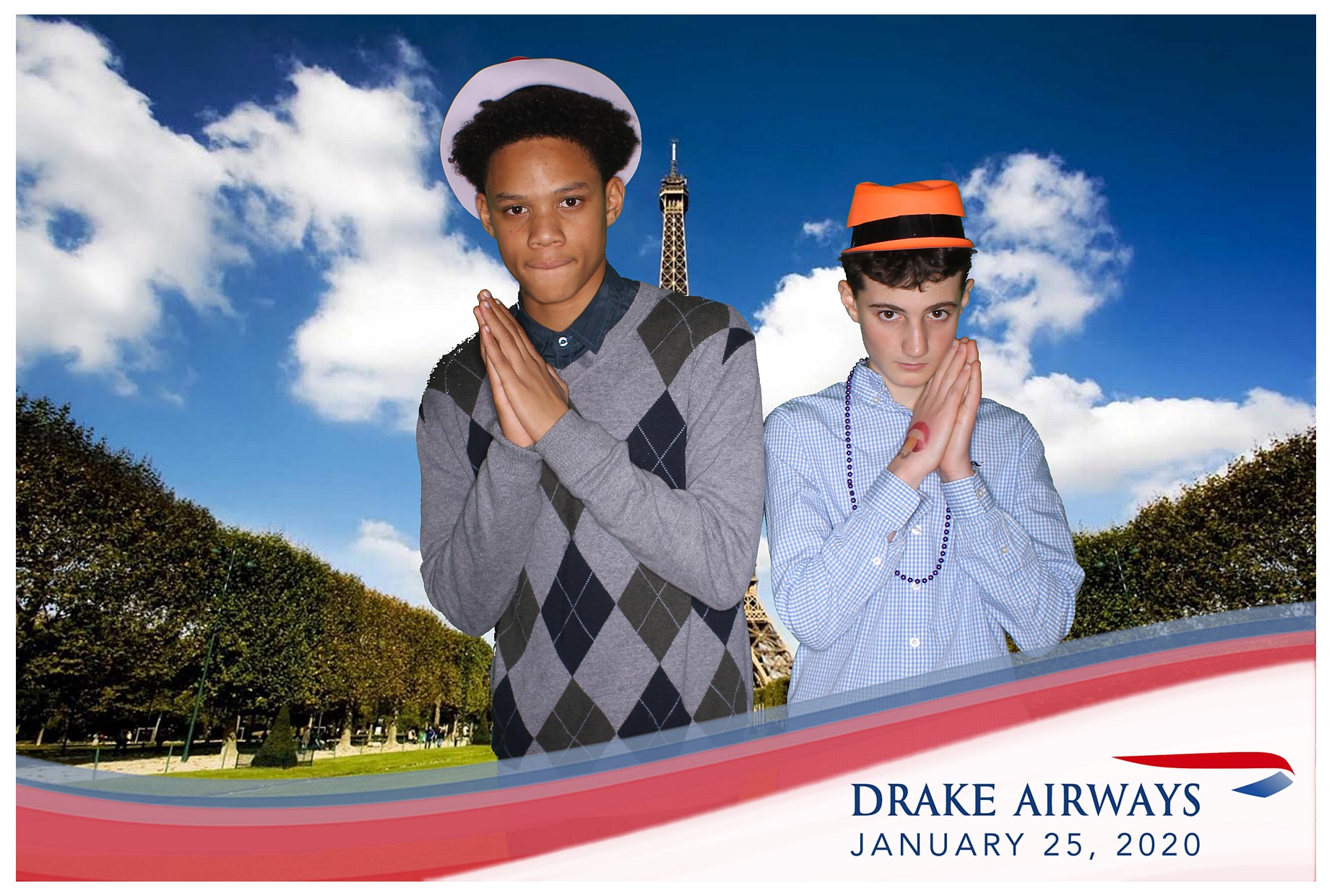 Drake Airways | View more photos from the event at gallery.photoboothcincy.com/u/PhotoBoothCincy/Drake-Airways